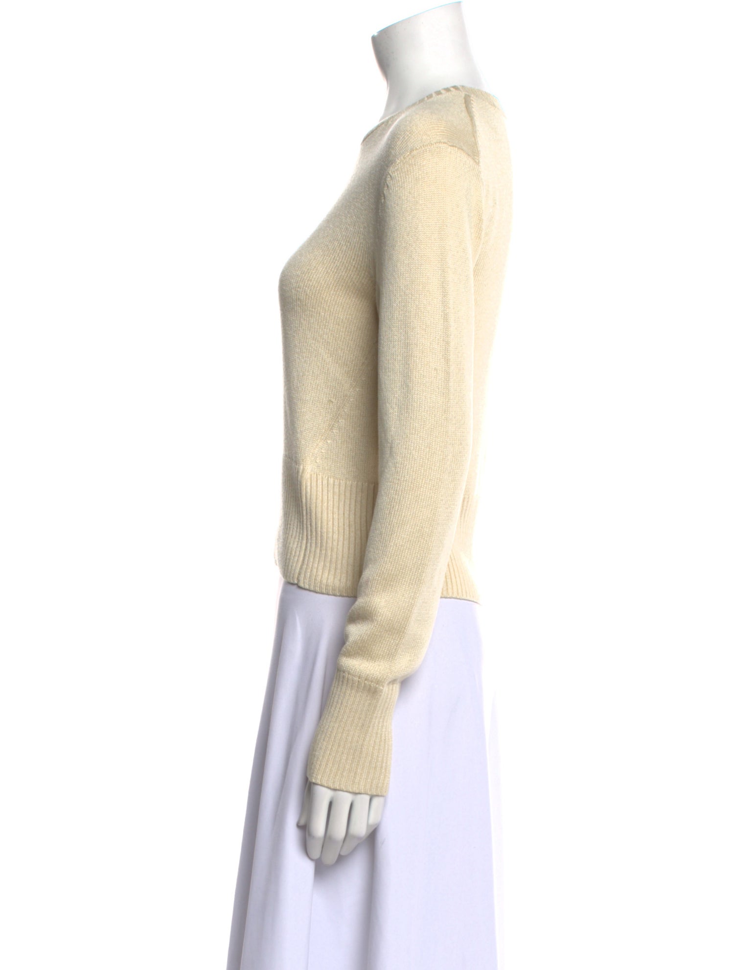 TOTEME Silk Crew Neck Sweater